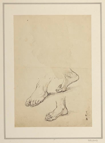 Study of three feet Study of three feet