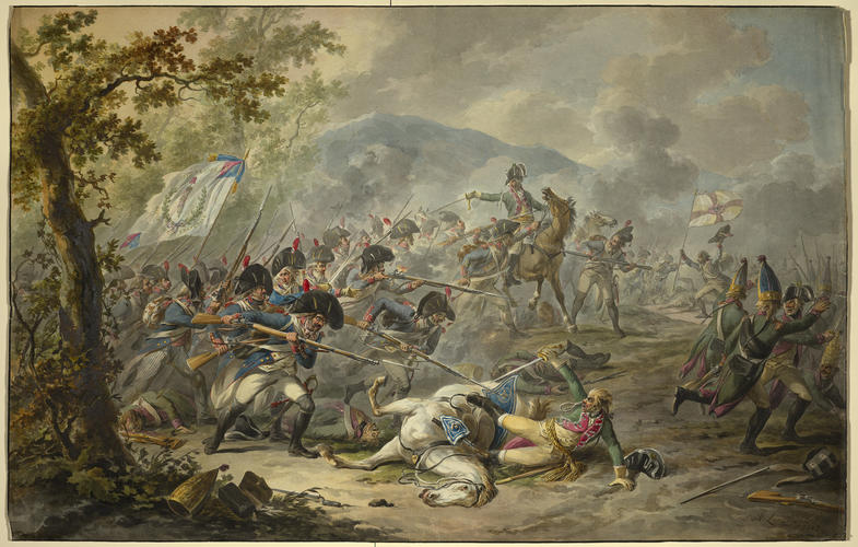 Capture of the Russian General Hermann by the French, Helder Expedition, 1799 Capture of the Russian General Hermann by the French, Helder Expedition, 1799