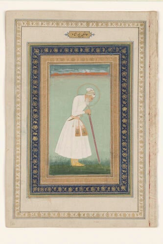 Master: Album of Mughal Portraits
Item: Portrait of Emperor Alamgir (Awrangzeb)