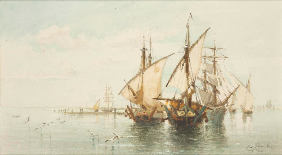Coming into port at Venice