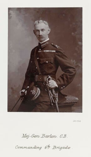 Major General Barton, CB, commanding 6th Brigade: Anglo-Boer War, 1899-1900