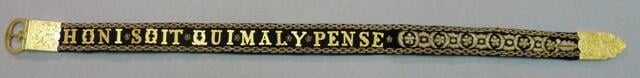 Garter of Victor Emanuel II, King of Italy