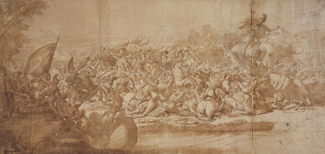 The Victory of Alexander over Porus