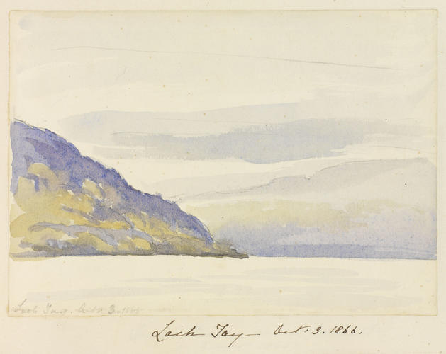 Master: SKETCHES FROM NATURE V. R. 1863 TO 1867
Item: Loch Tay