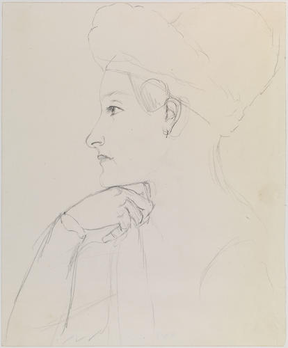 Master: PRINCESS VICTORIA SKETCHES 1
Item: Bust of a girl