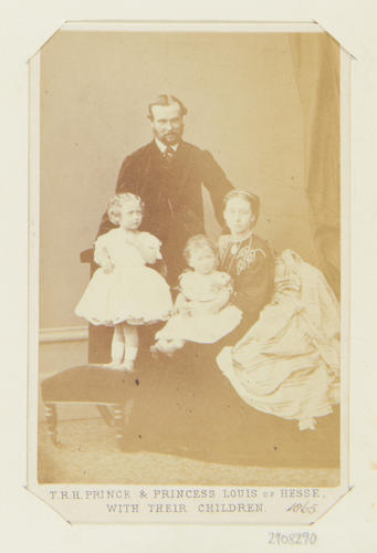 Prince and Princess Ludwig of Hesse and by Rhine with their children Prince and Princess Ludwig of Hesse and by Rhine with their children