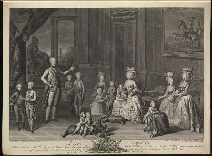 Petro Leopoldo (Holy Roman Emperor and His Family, 1875)