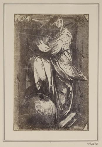 Study for an allegorical figure