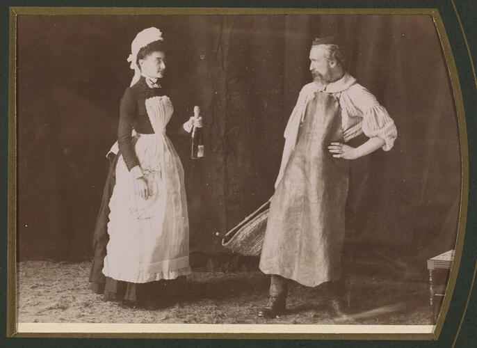 Balmoral Tableaux-Vivants 5th Oct 1889: 'Used up' a comedy in two acts Balmoral Tableaux-Vivants 5th Oct 1889: 'Used up' a comedy in two acts