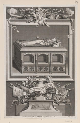 The Monument of KING HENRY V. in Westminster Abbey