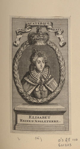 ELIZABET REINE D'ANGLETERRE