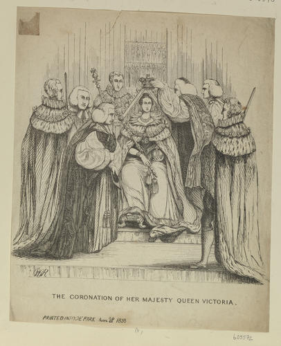 THE CORONATION OF HER MAJESTY QUEEN VICTORIA THE CORONATION OF HER MAJESTY QUEEN VICTORIA