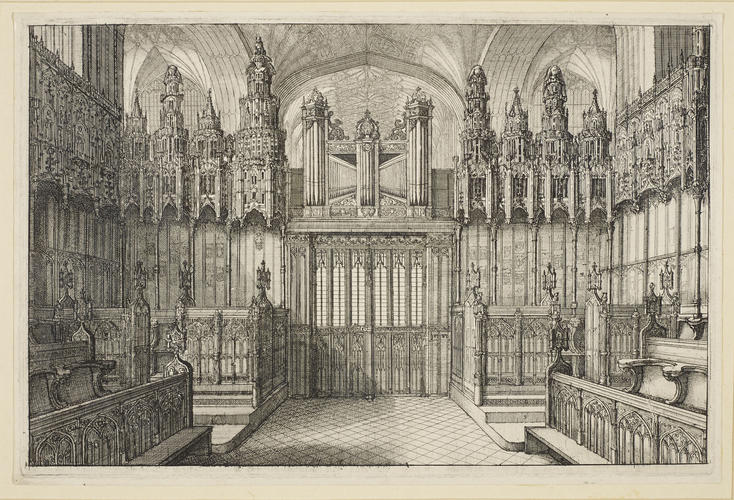 Windsor: St. George's Chapel, choir screen Windsor: St. George's Chapel, choir screen