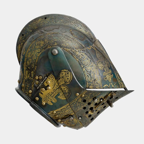 Armour garniture of Henry, future Prince of Wales, for the field, tourney, tilt and barriers Armour garniture of Henry, future Prince of Wales, for the field, tourney, tilt and barriers