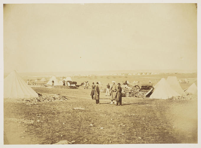 Lt Division Camp from Bosquets Quarters
