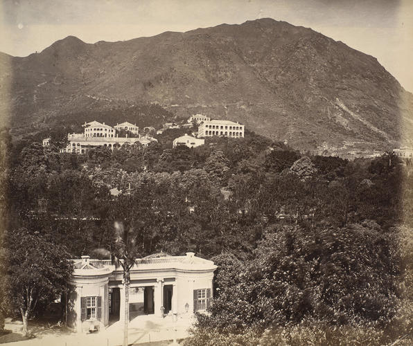 Hong Kong - Albany and Public Gardens Hong Kong - Albany and Public Gardens