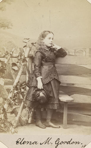 Elena M. Gordon. [Photographs, English Portraits. Volume 70. ]