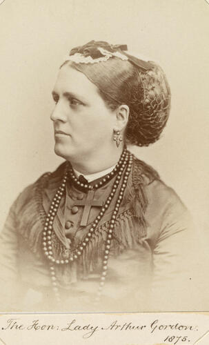 The Hon: Lady Arthur Gordon. [Photographs, English Portraits. Volume 70. ]