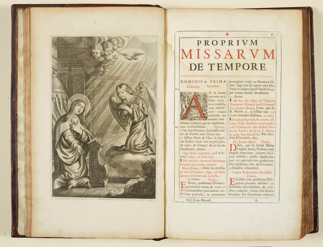 Missale Romano-monasticum Pauli V Pont. Max. authoritate recognitum, pro omnibus sub regula S. Benedicti militantibus . . 