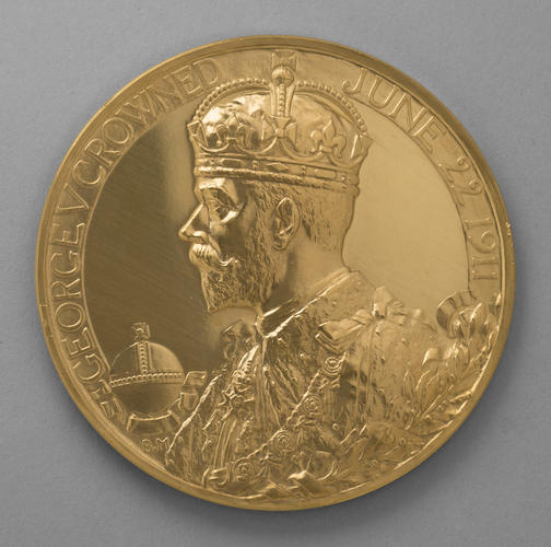 Medal commemorating the Coronation of George V Medal commemorating the Coronation of George V