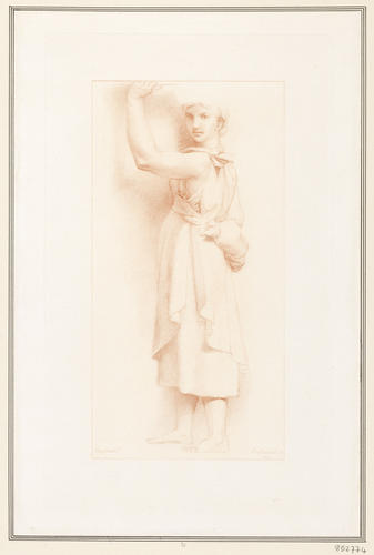 Study for a caryatid