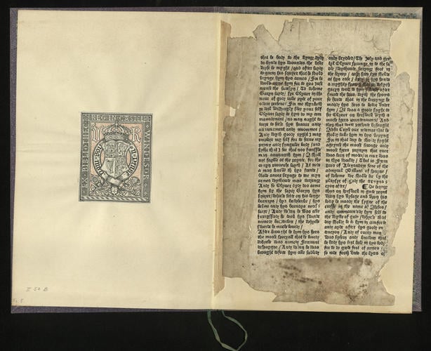 The lyf of the noble and Crysten prynce: Charles the Grete [fragment] / [translated from the French by William Caxton]