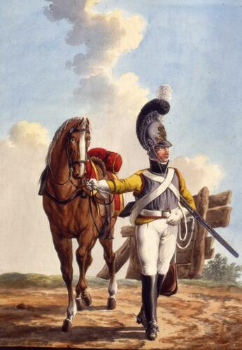 Württemberg Army. Private, Garde du Corps