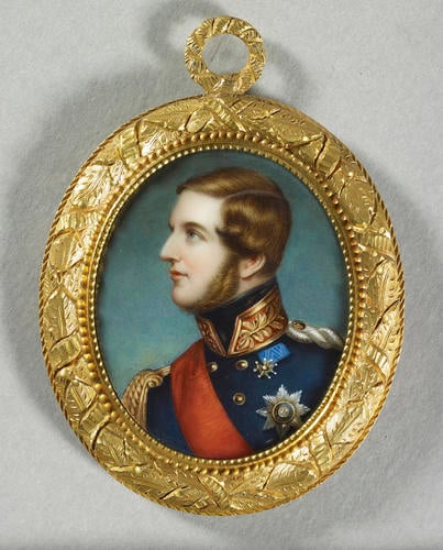 George V, King of Hanover (1819-1878) when Crown Prince of Hanover