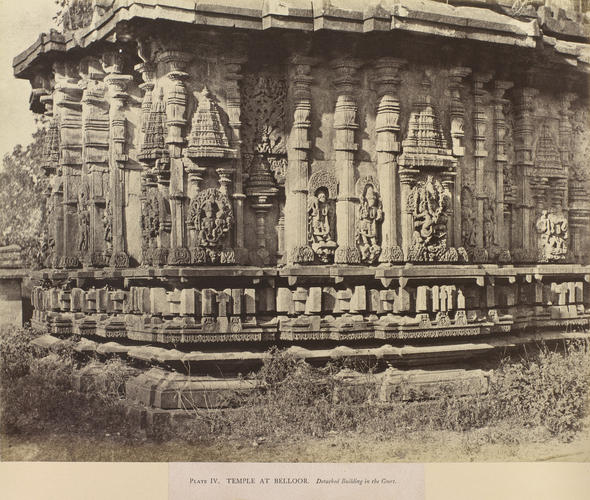 A Shrine in the Court of the Temple at Belloor A Shrine in the Court of the Temple at Belloor