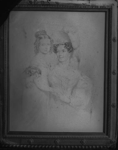 Portrait of Their Royal Highnesses the Duchess of Kent and Princess Victoria Portrait of Their Royal Highnesses the Duchess of Kent and Princess Victoria