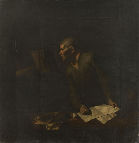 A Philosopher Writing A Philosopher Writing