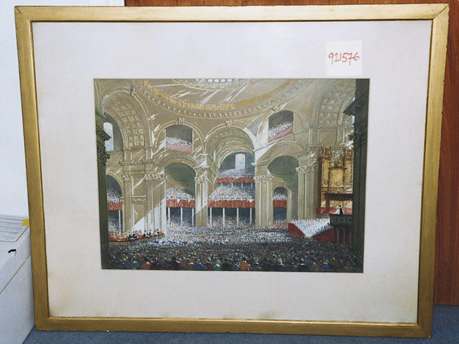 The Thanksgiving Service for the Recovery of the Prince of Wales in St Paul's Cathedral, 27 February 1872 The Thanksgiving Service for the Recovery of the Prince of Wales in St Paul's Cathedral, 27 February 1872