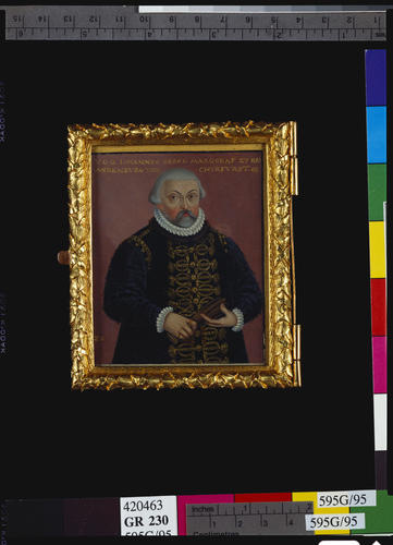 Johann Georg, Elector of Brandenburg (1525-1598) and Sabina, Electress of Brandenburg (d. 1575) Johann Georg, Elector of Brandenburg (1525-1598) and Sabina, Electress of Brandenburg (d. 1575)
