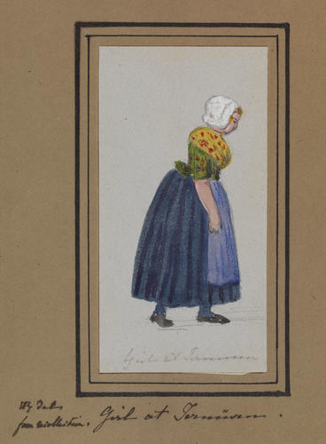 Master: Queen Victoria's Sketchbook 1848-1854
Item: Girl at Ternüsen