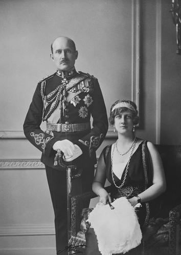 Prince Arthur of Connaught and his wife Alexandra, Duchess of Fife