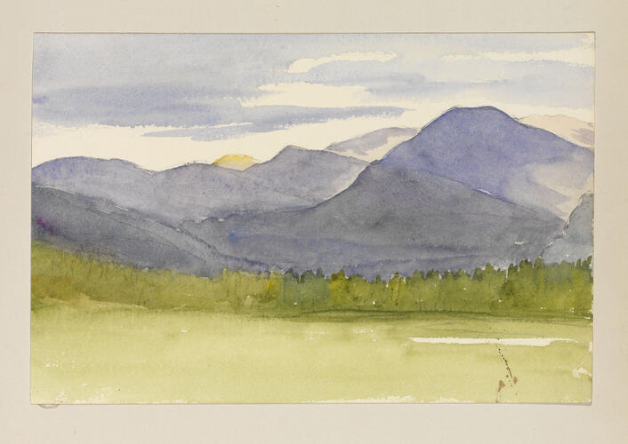 Master: SKETCHES BY QUEEN VICTORIA II
Item: A Highland landscape