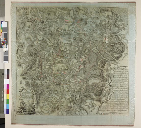 Map of the Battle of Wilhelmsthal, 1762 (Wilhelmsthal, Hesse, Germany) 51?24'00