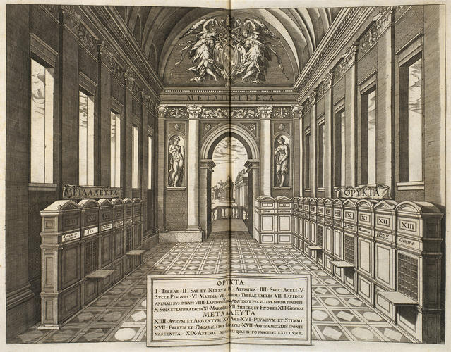 Michaelis Mercati Samminiatensis Metallotheca, opus posthumum. 	Romae apud Jo. Mariam Salvioni Typographum Vaticanum