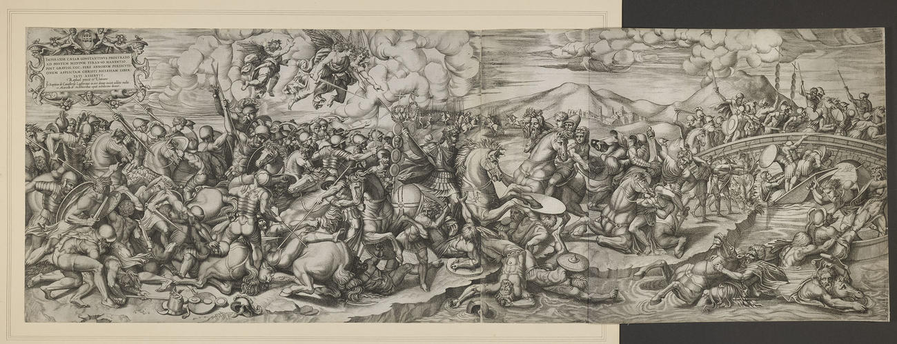 The Battle of Constantine at the Milvian Bridge The Battle of Constantine at the Milvian Bridge