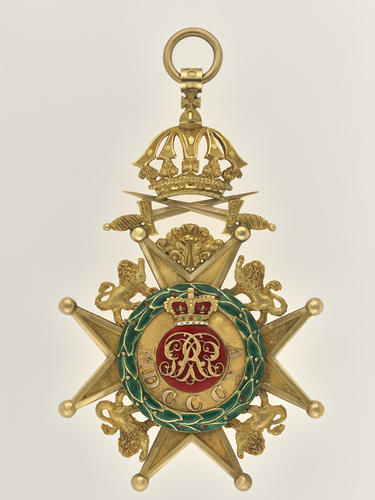 Order of the Guelphs. William IV's military badge