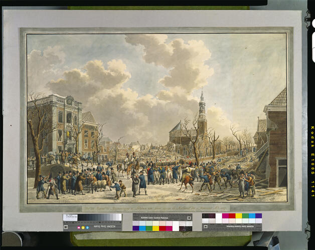 The Explosion at Leyden, 12th January 1807