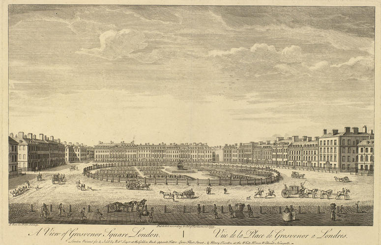 A view of Grosvenor Square