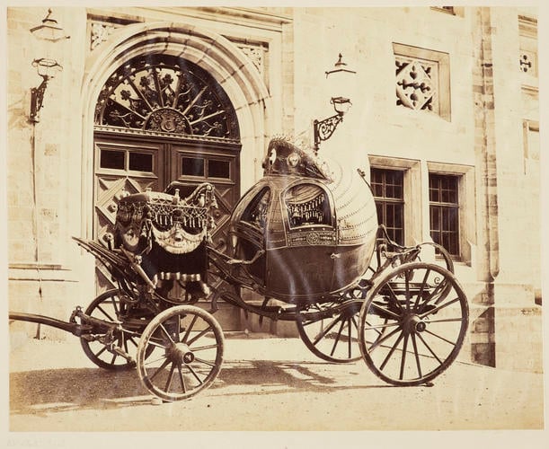 'Staatswagen des Herzogs August'; Duke August of Saxe-Gotha's State Coach, Gotha