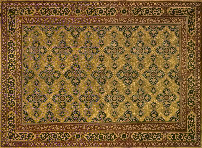 Photographs, India, Presented by Lord Lytton, 1880: album binding Photographs, India, Presented by Lord Lytton, 1880: album binding