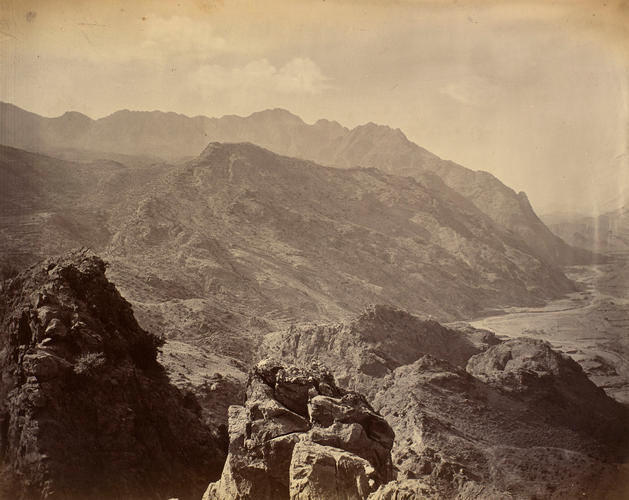 View from Landi Kotal, looking down towards Landi Khana View from Landi Kotal, looking down towards Landi Khana