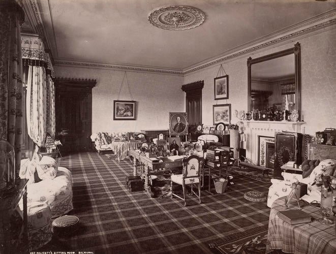 Queen Victoria's sitting room, Balmoral