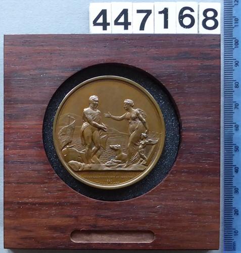 Medal commemorating George IV's visit to Ireland