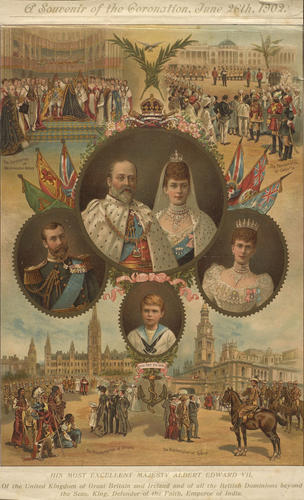Souvenir of the Coronation of King Edward VII (1841-1910)