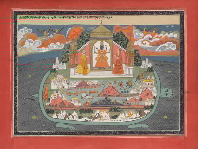 Master: Gita Govinda गीत गोविन्द (Song of the Cowherd)
Item: Gita Govinda गीत गोविन्द (Song of the Cowherd): song one verse two Master: Gita Govinda गीत गोविन्द (Song of the Cowherd)
Item: Gita Govinda गीत गोविन्द (Song of the Cowherd): song one verse two