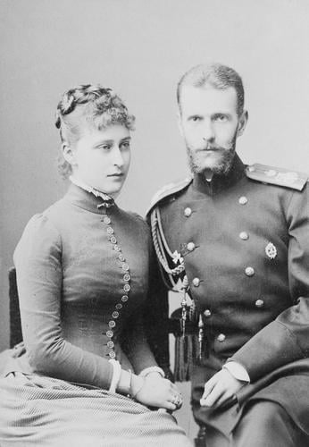 Grand Duke Sergei Alexandrovich and Grand Duchess Elizabeth Feodorovna, when Princess Elisabeth of Hesse